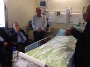 بالصور: رئيس بلدية الناصرة يعود المحامي عبد الكريم زبارقة في مدينة اللد